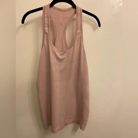Lululemon Swiftly Tech Racerback Tank Light Pink Size 10 - Picture 2 of 5